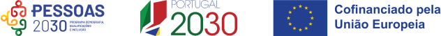 Cofinanciado por Pessoas 2030, Portugal 2030 e União Europeia